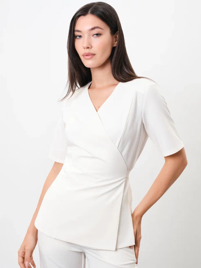 Топ Kimono (XL, Белый)