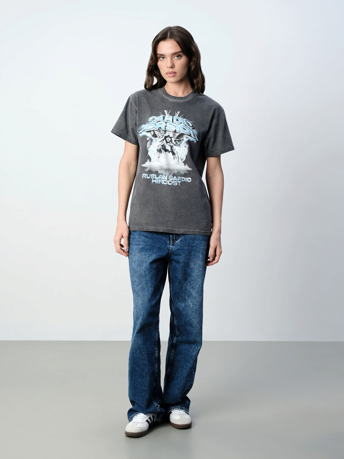 Футболка Кардиоверсия (S, Cерый Garment)