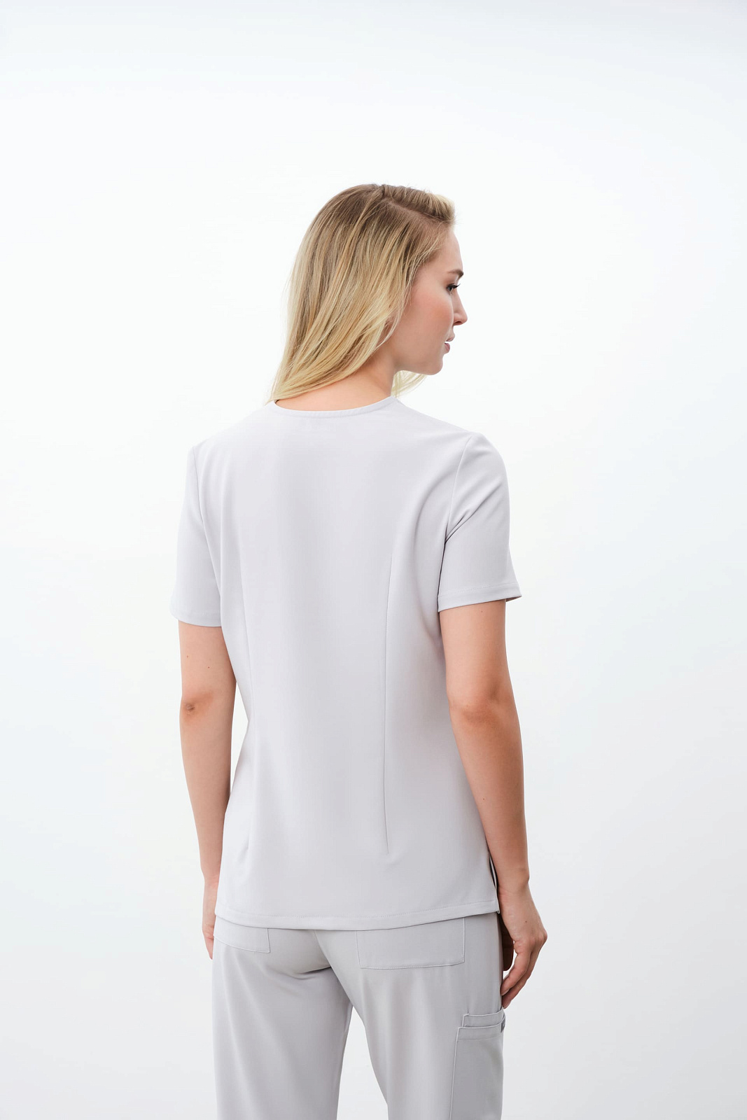 Топ Basic (XS, Светло-серый)