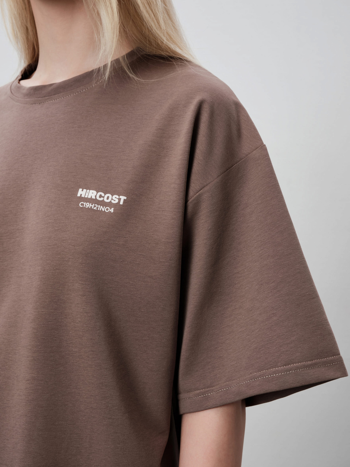 Футболка Налоксон (XL, Кофейный)