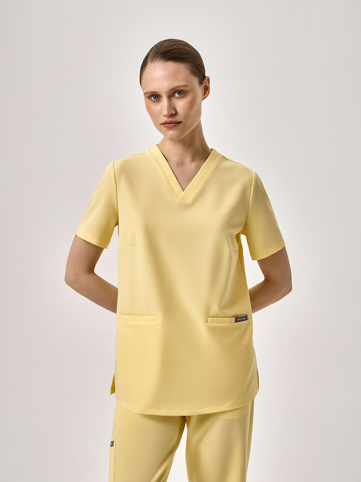 Топ Basic (XS, Светло-желтый)