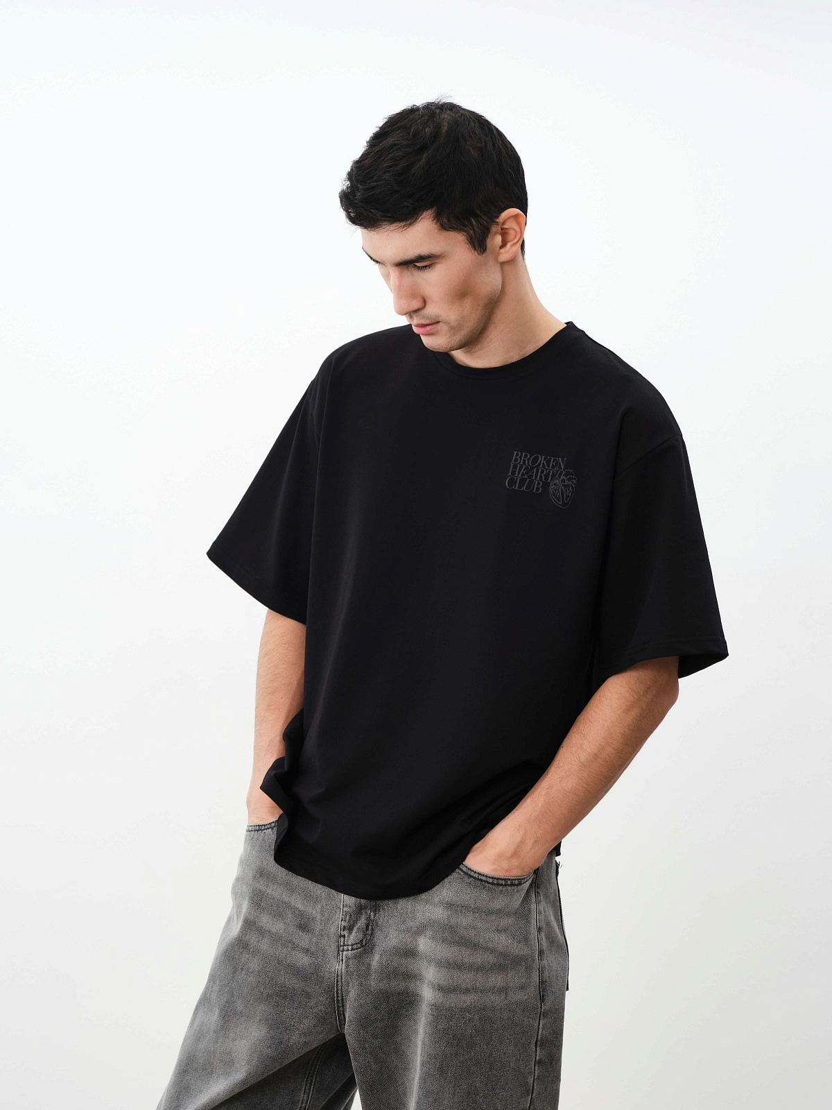 Футболка Риентри (XL, Черный)