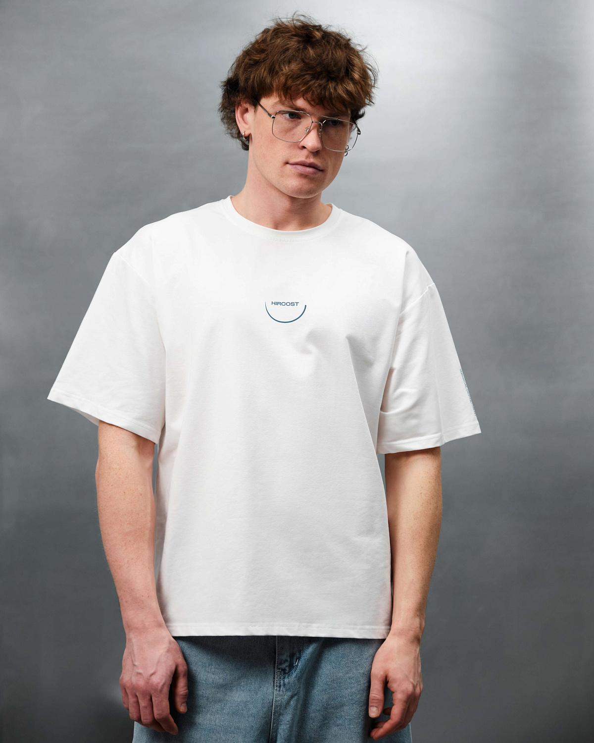 Футболка На игле (XL, Белый)