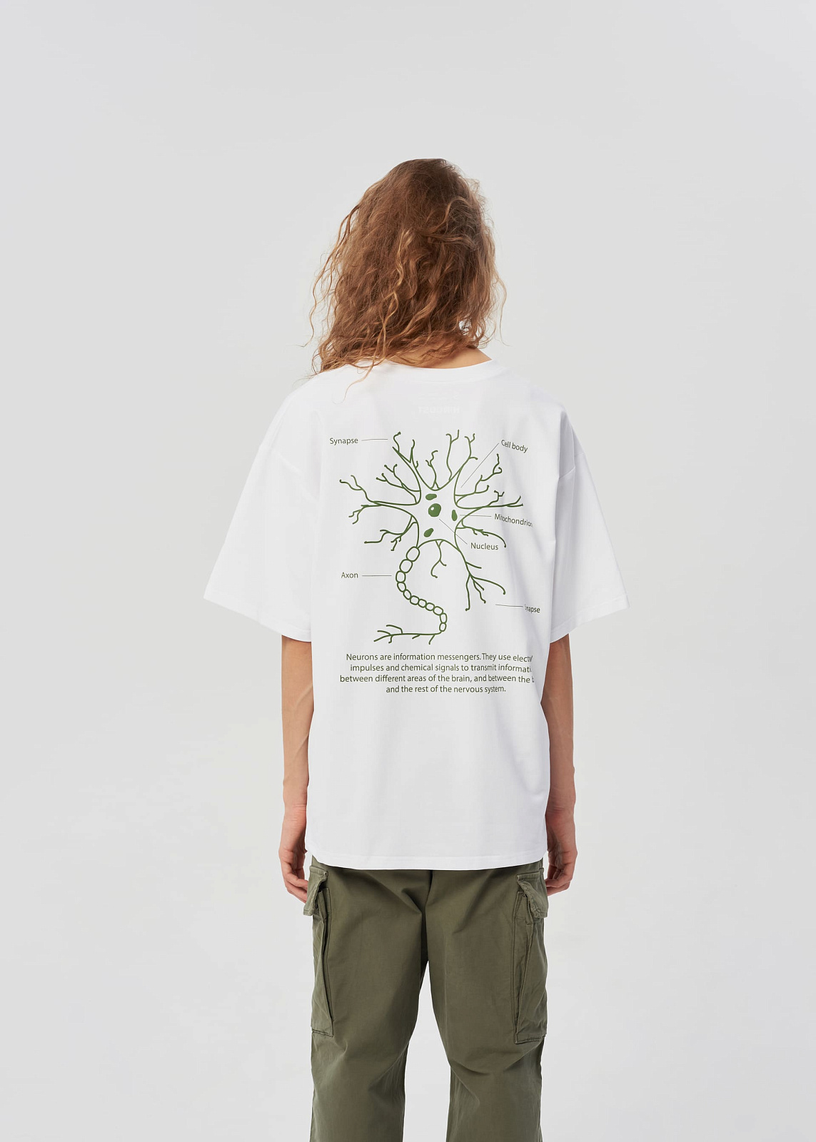 Футболка Нейрон (XL, Белый)