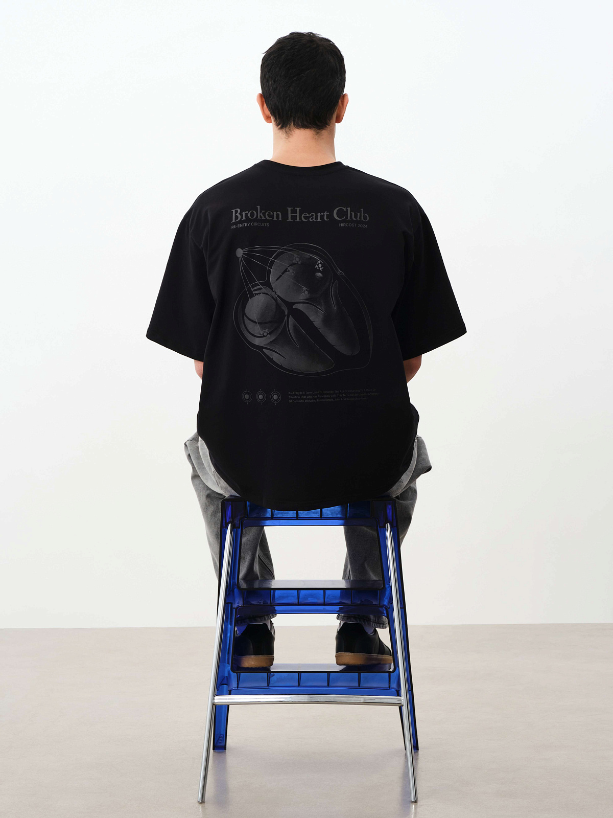 Футболка Риентри (XL, Черный)
