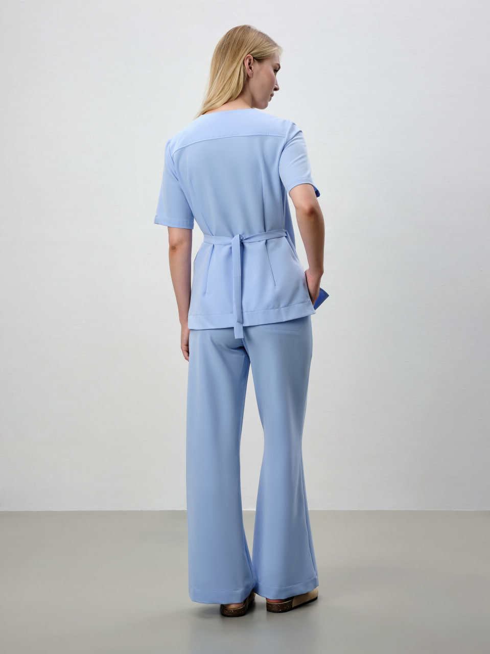 Топ Кимоно 112 (2XL, Классический голубой)