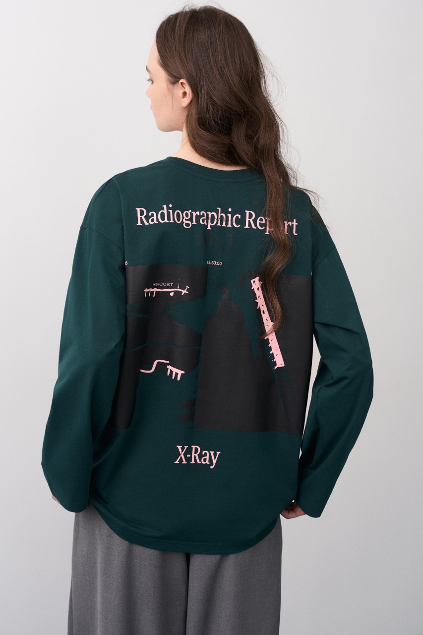 Лонгслив Пластинки (XL, Изумруд)