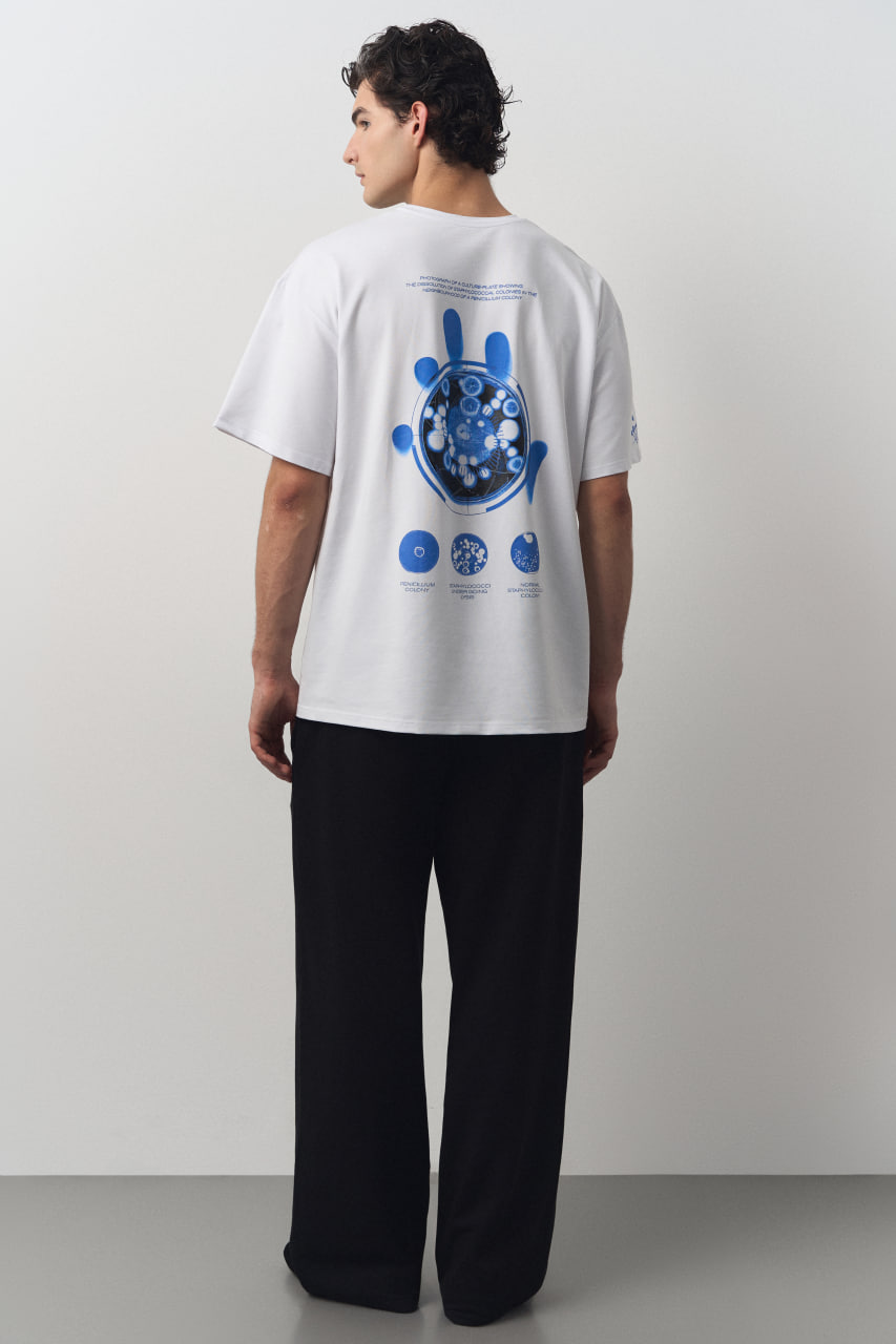 Футболка Пенициллин (XL, Белый)