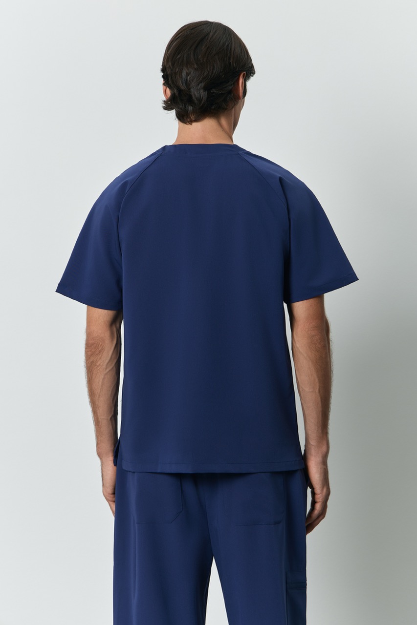 Топ Реглан мужской (3XL, Индиго)