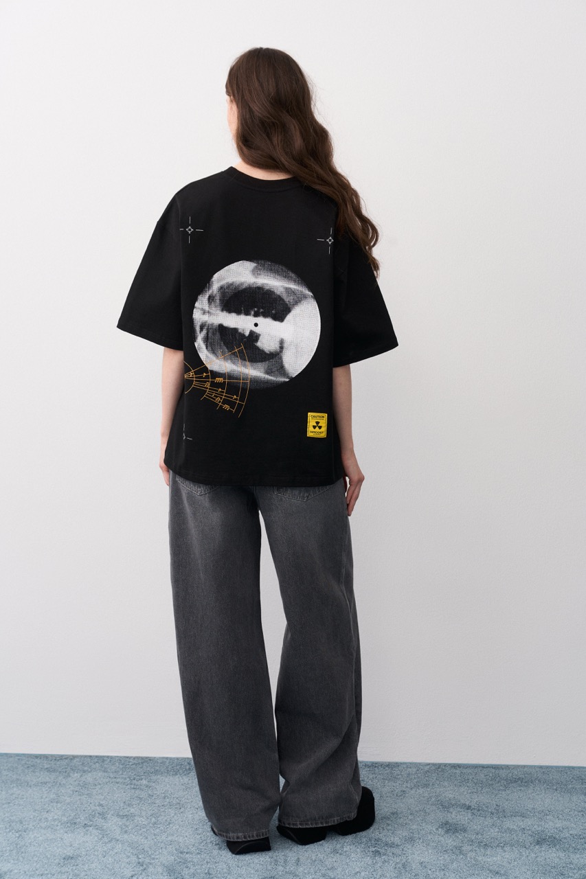 Футболка Рентгениздат (XL, Черный)