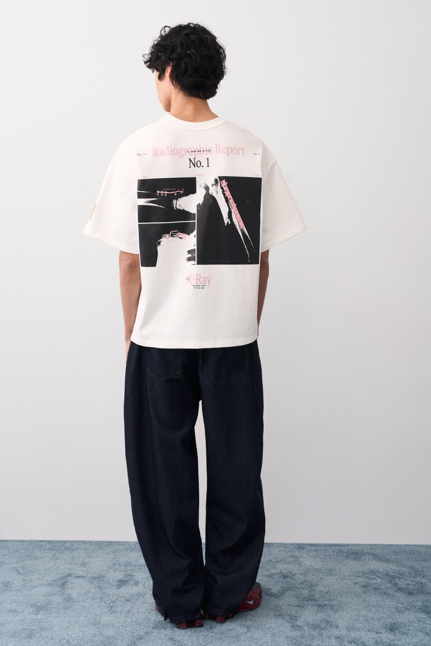 Футболка Пластинки (XL, Айвори)