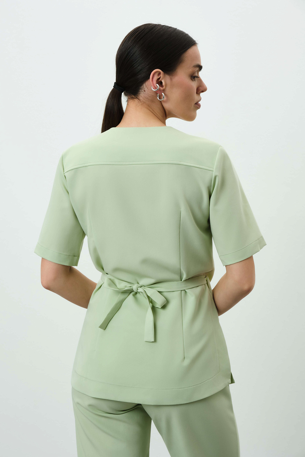 Топ Кимоно (XL, Светло-зеленый)