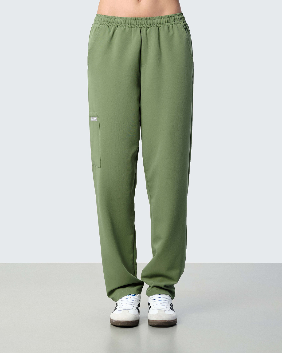 Брюки прямые (2XL, Кипарис новый)