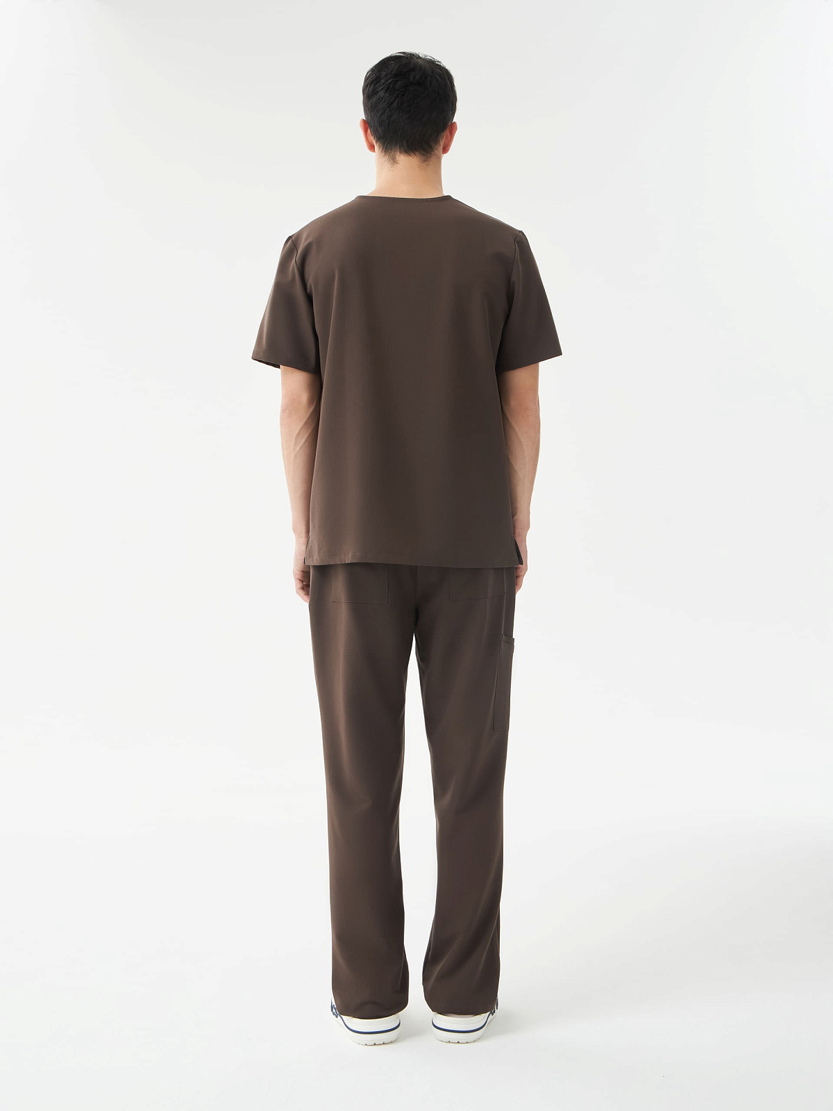 Брюки свободные мужские (XL, Эспрессо)