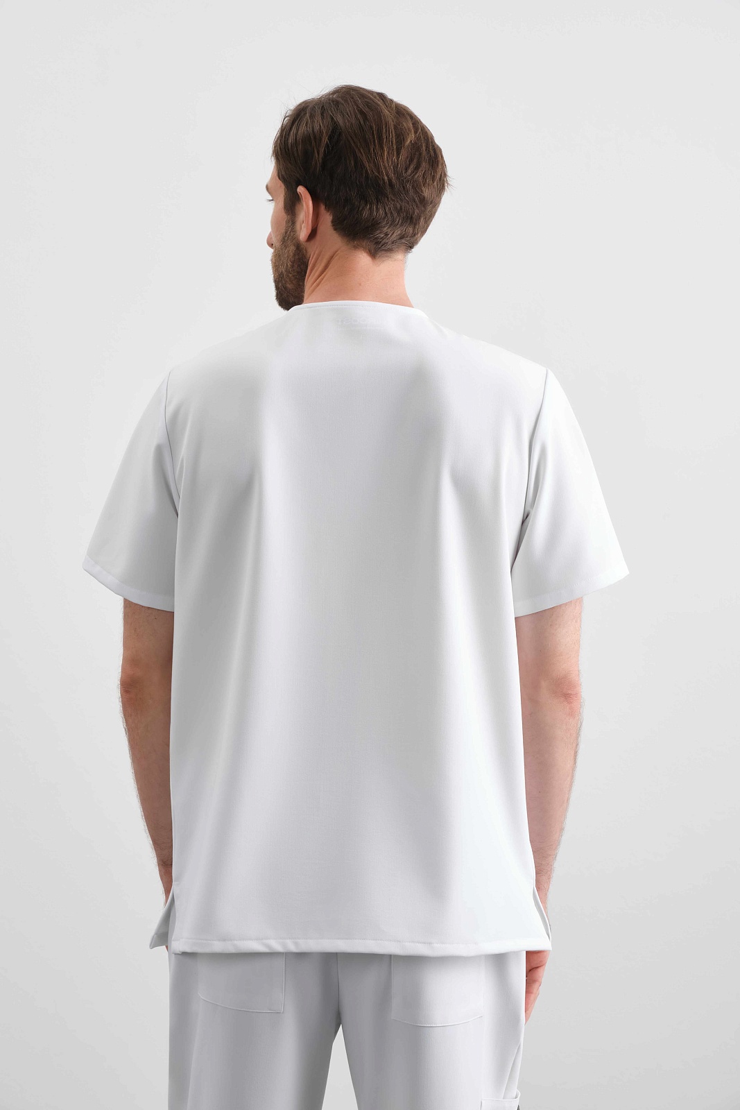 Топ Базовый мужской (3XL, Белый)