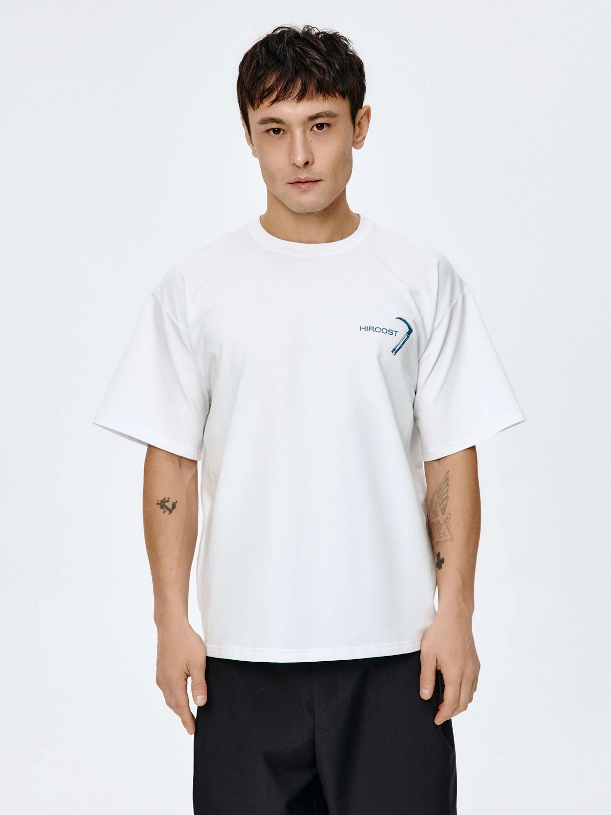 Футболка Трубка (XL, Белая)