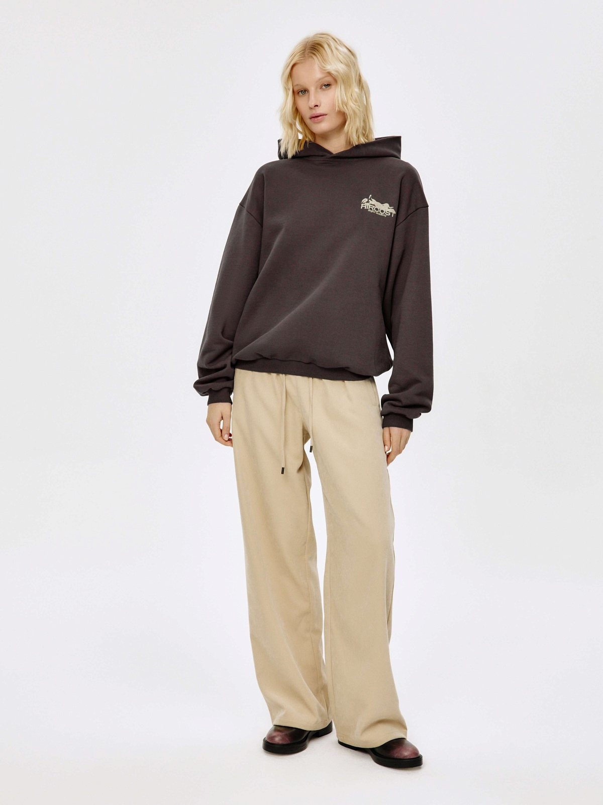 Худи Догтор (L-XL, Кофейный)