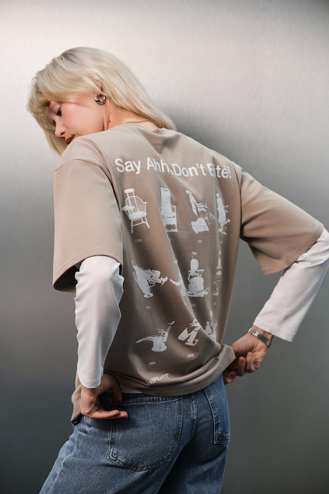 Футболка Say Ahh (XL, Мокко)